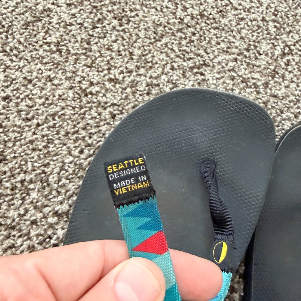 Luna Retro Oso Sandals M8 W10 Blue Hiking Outdoors Sports Colorado Comfort - Picture 4 of 12